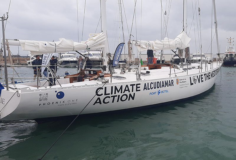 Galaxie, un velero eléctrico defensor de la naturaleza