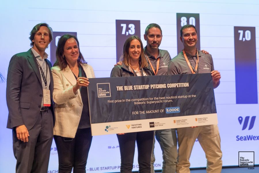 SeaRebbel gana el concurso de empresas innovadoras de The Balearic Superyacht Forum