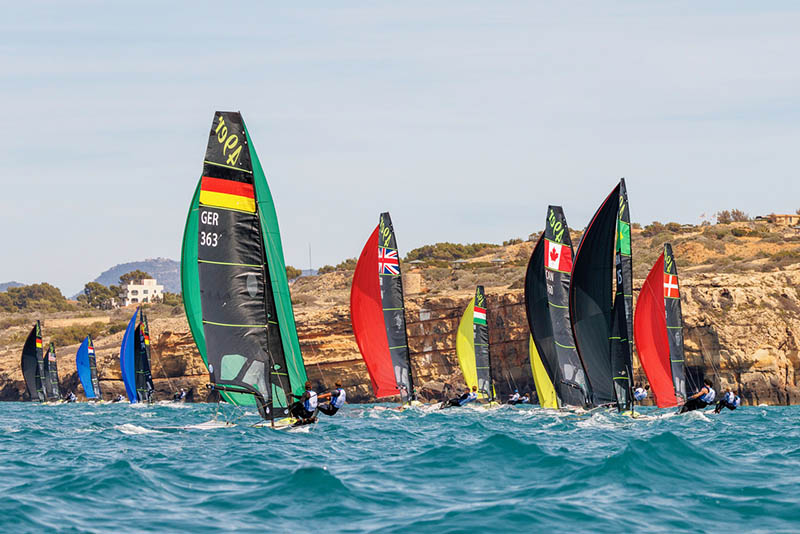 El Sofía ya está a pleno rendimiento: 60 regatas en una sola jornada