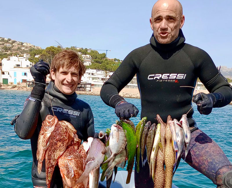 Campins, Martorell y Devesa, nuevos campeones de pescasub por equipos