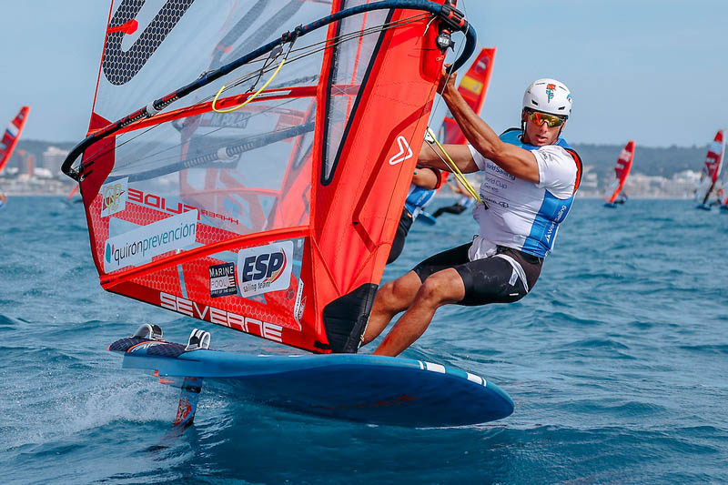 Nacho Baltasar se mete en las Medal Race del Sofía
