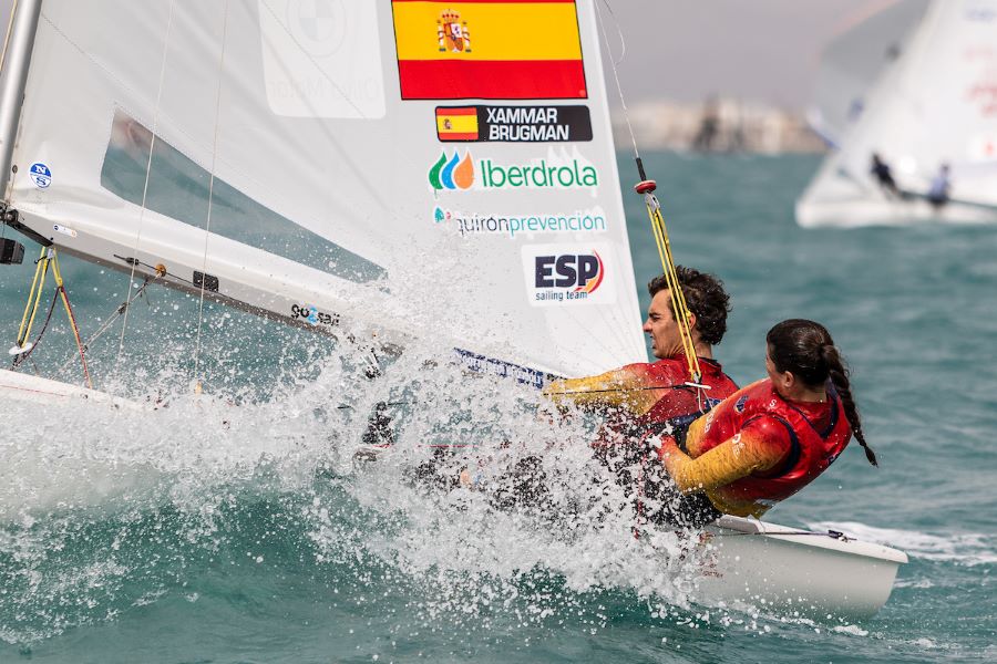 Xammar y Brugman se ponen al frente del Campeonato de Europa de 470