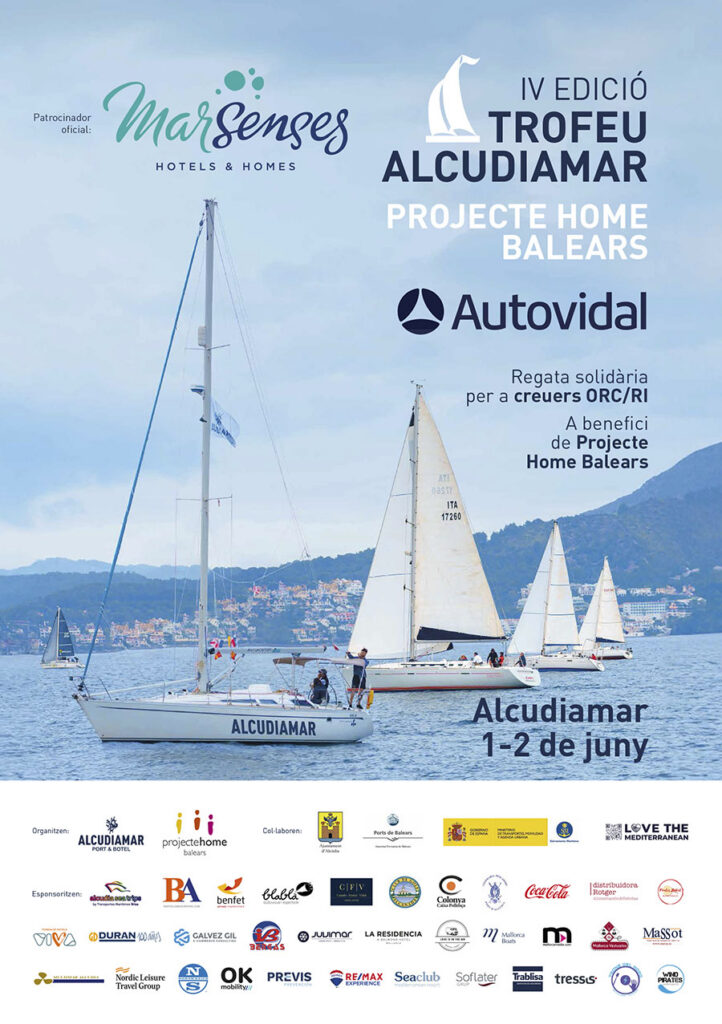 Solidaridad y deporte se unen en la regata Trofeo Alcudiamar