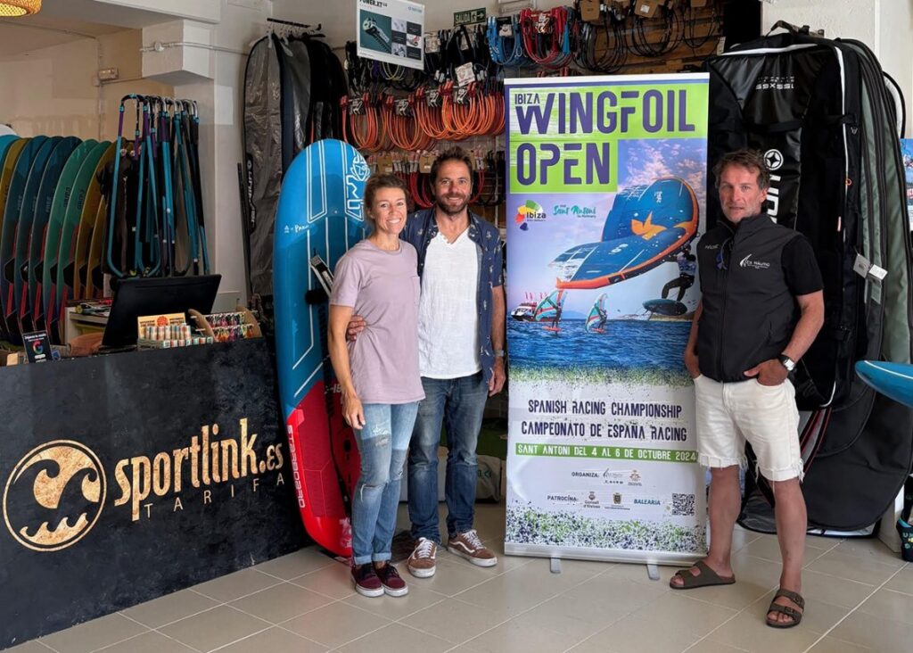 El Club Nàutic Sant Antoni presenta en Tarifa el Campeonato de España de Wingfoil Racing