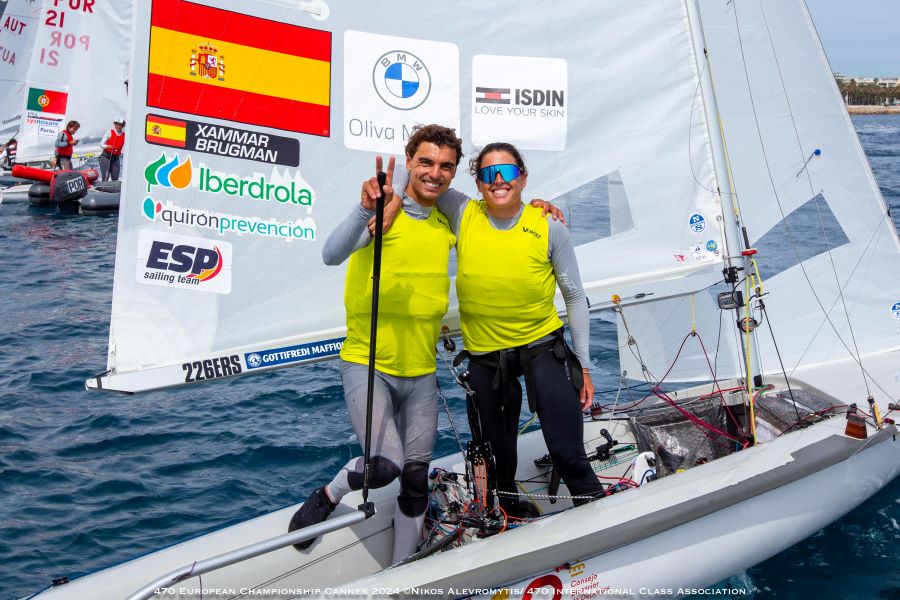 Xammar y Brugman logran el cetro continental de 470