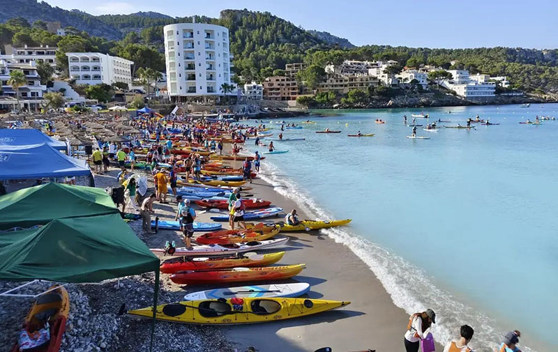 La Volta a la Dragonera mantiene su poder de convocatoria