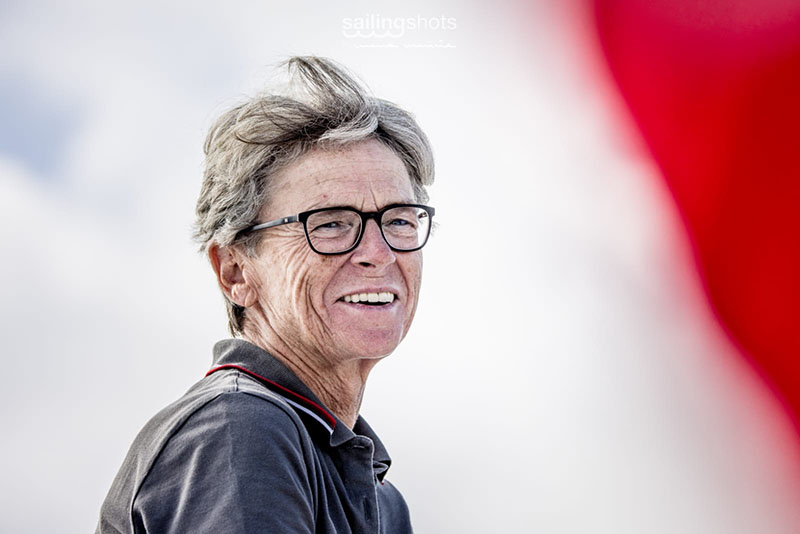 Ariane Mainemare, una oficial de regatas olímpica