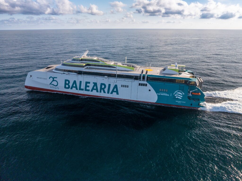 El nuevo Margarita Salas se incorpora a las rutas entre Baleares y la Península