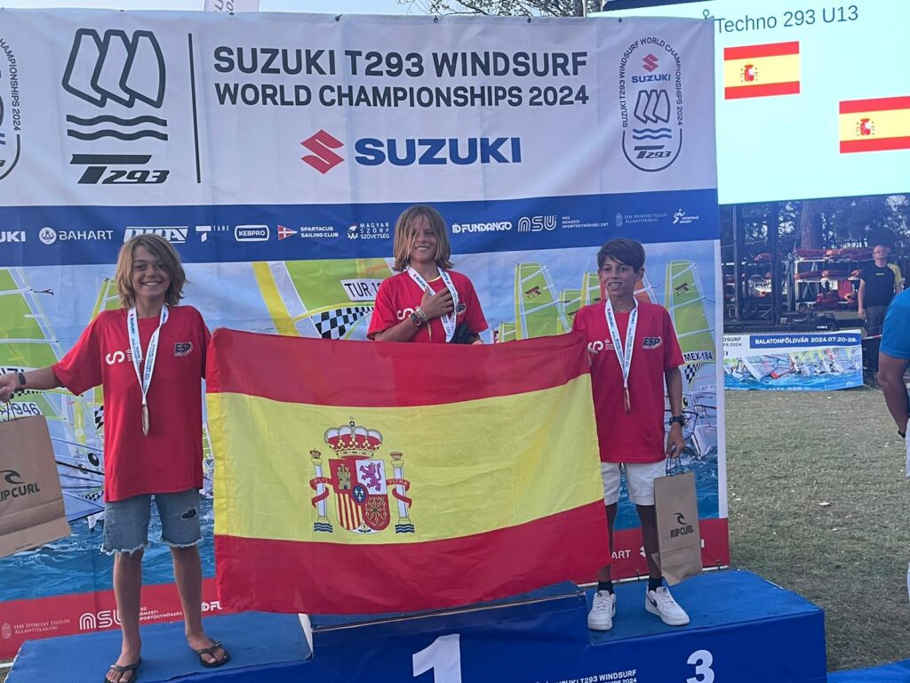 Los mallorquines copan el podio en el Mundial de Windsurf