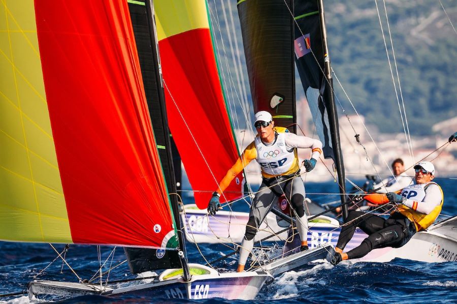 Botín y Trittel lucharán por las medallas en la clase 49er