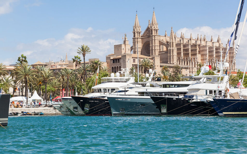 La venta de barcos para chárter cae un 23 por ciento en Baleares