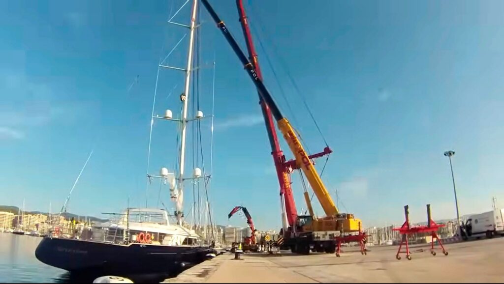 El superyate hundido en Sicilia que se reformó en Mallorca