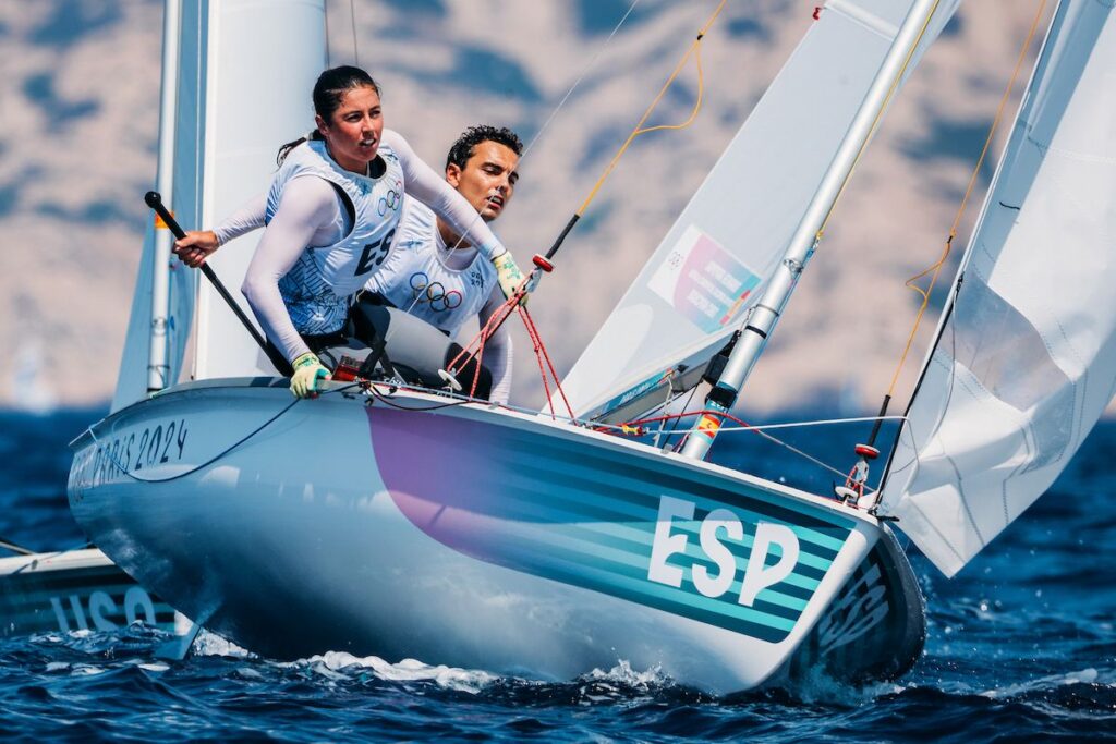 Xammar y Brugman se estrenan en la segunda plaza del 470