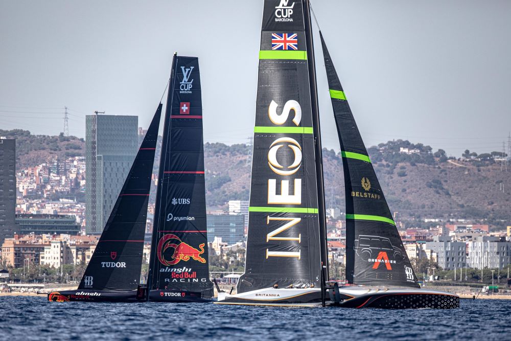 Ineos Britannia es el primer finalista de la Louis Vuitton Cup