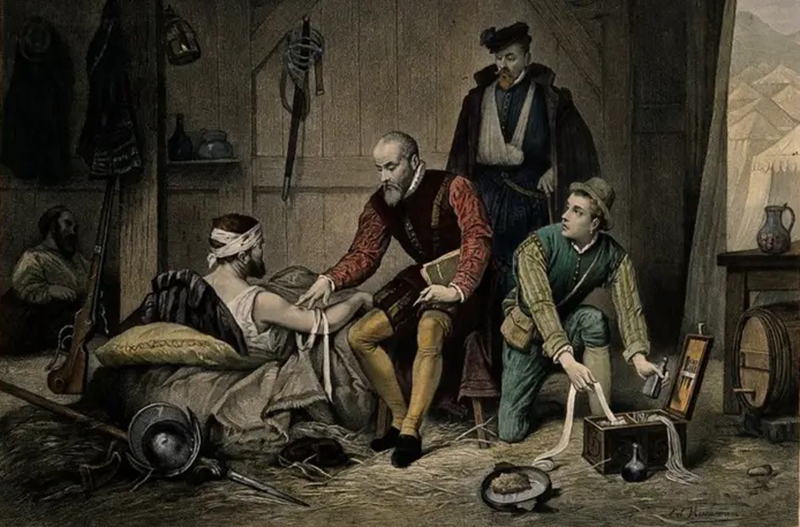 Barberos, cirujanos y médicos