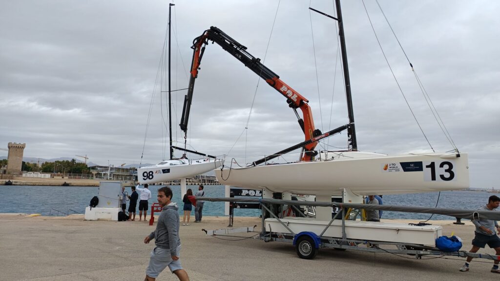 Mundial de J/70 en Mallorca: un desafío logístico