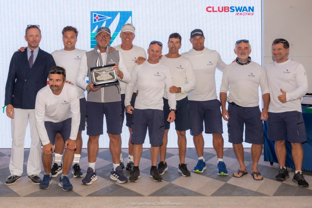 El Olymp sube al segundo puesto del podio en la Rolex Swan Cup