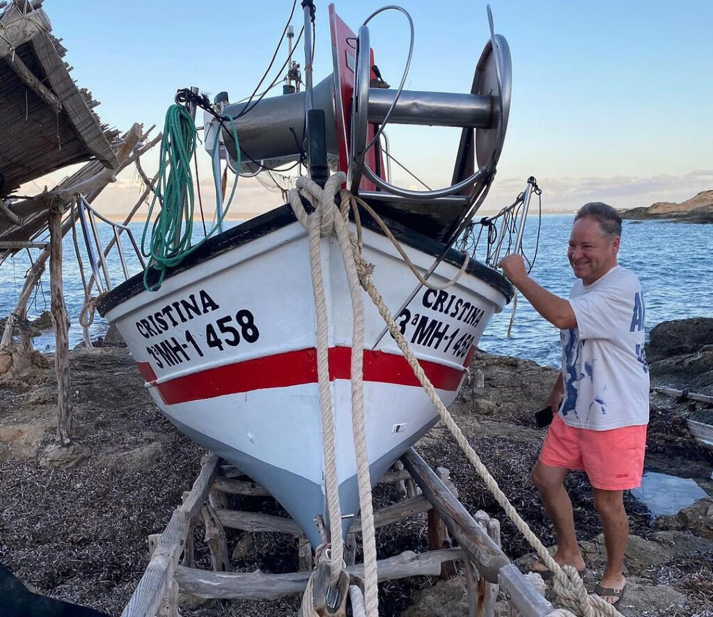 Segundo milagro en Formentera: Xicu recupera su llaüt hundido