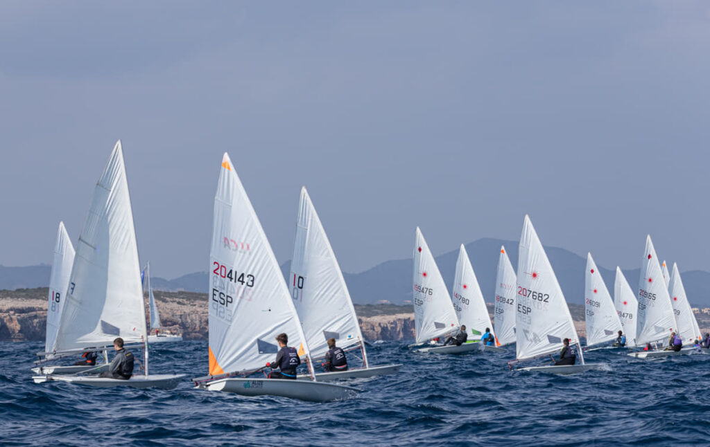 Portocolom se prepara la gran cita balear de la clase ILCA 6