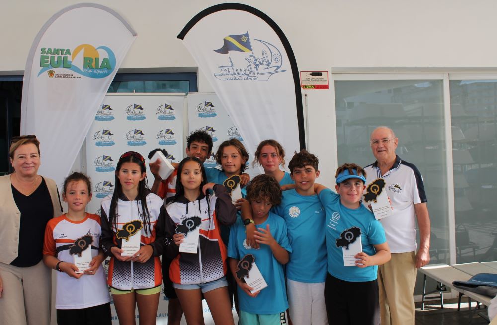 Romeo Pomo, nuevo campeón de Ibiza de Optimist