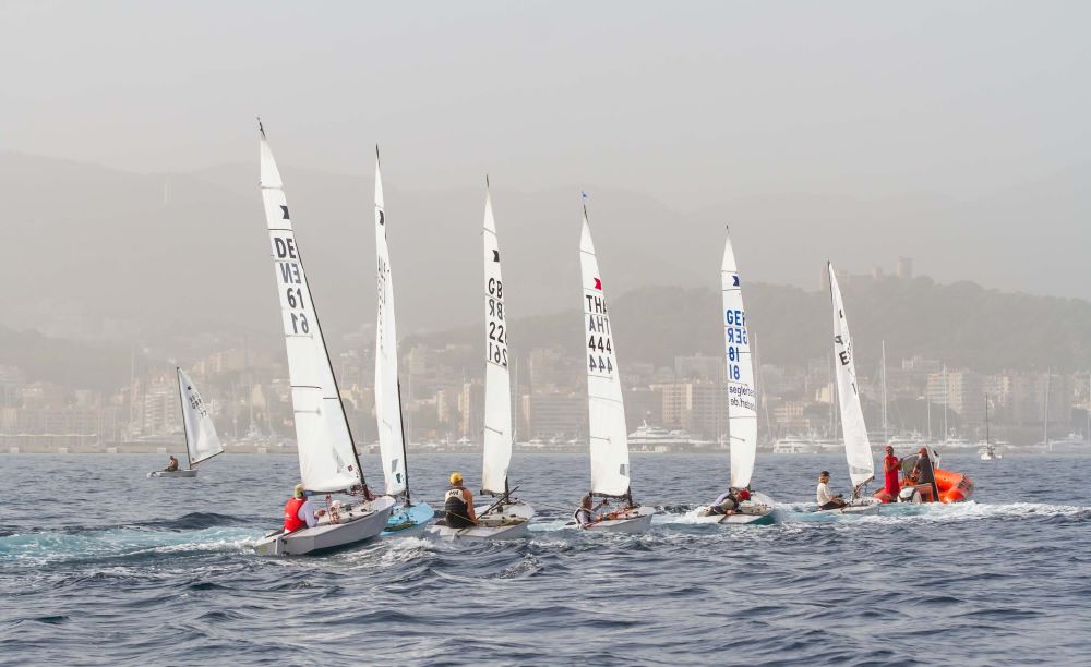 El estreno del Europeo de Ok Dinghy se hace esperar