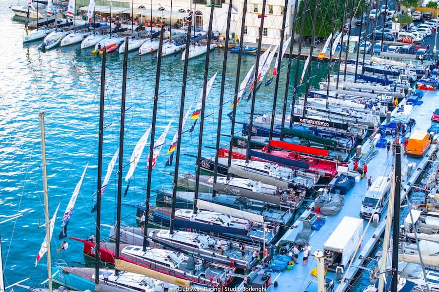 El mallorquín Nadir, colíder del mundial de ClubSwan 42 en el Náutico de Palma