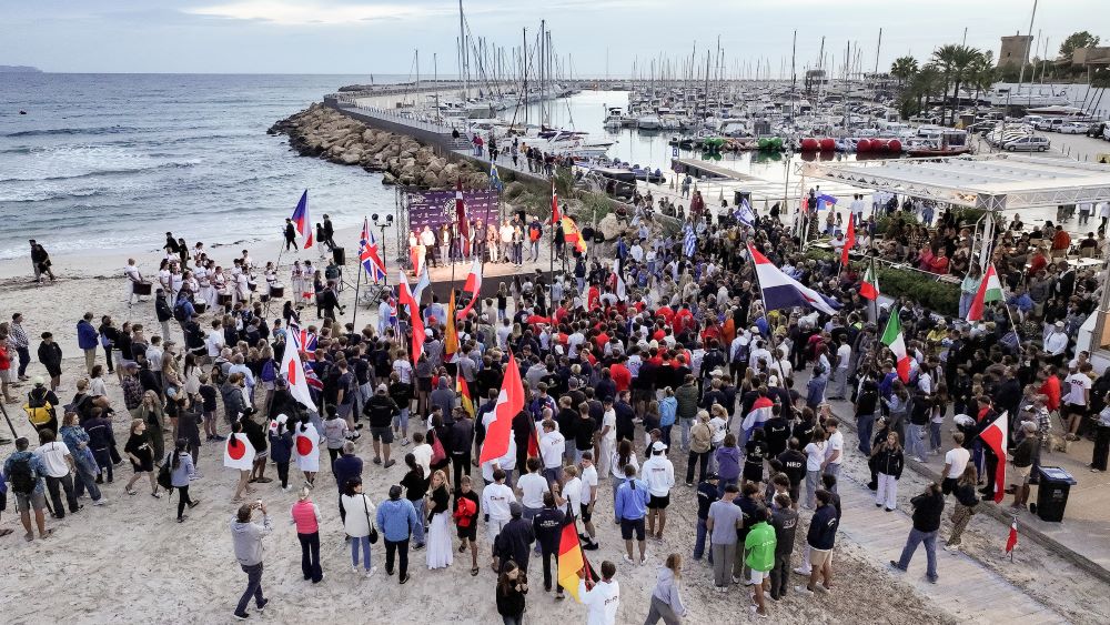 Todo listo para que hoy arranque el Mundial Juvenil de iQFOiL