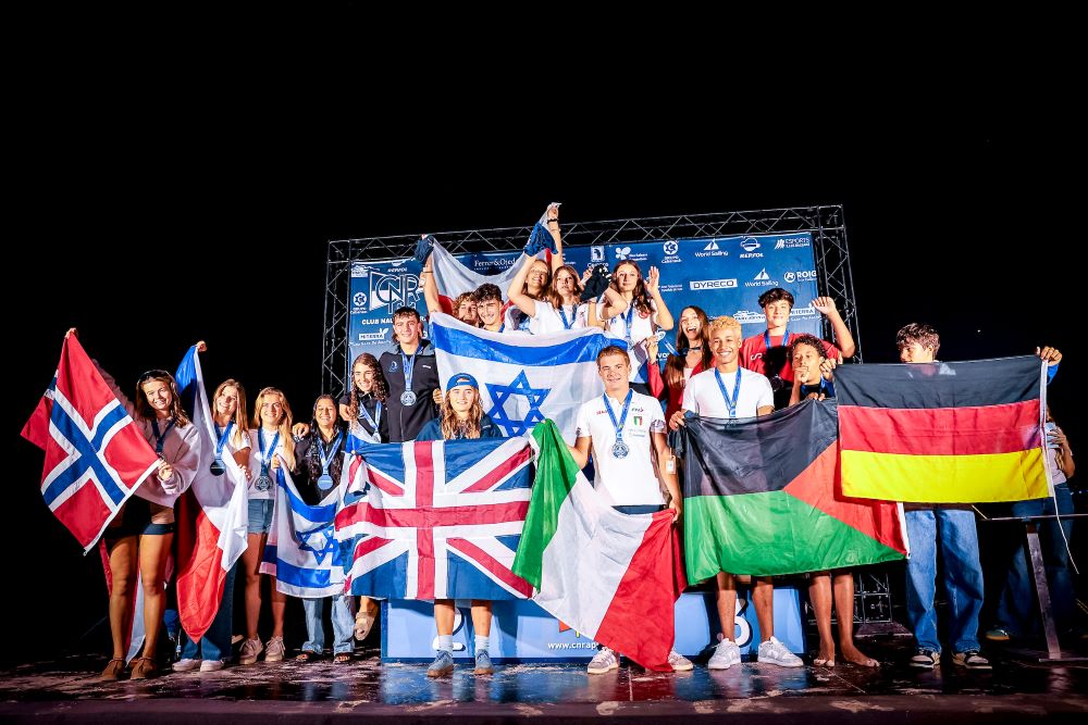 Darcey Shaw y Federico Pilloni ganan el Mundial de IQFoil Juvenil