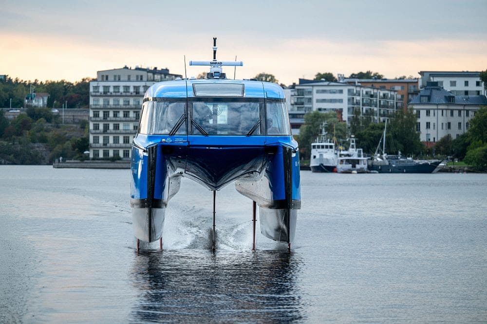 Un ferry eléctrico volador convertido en realidad