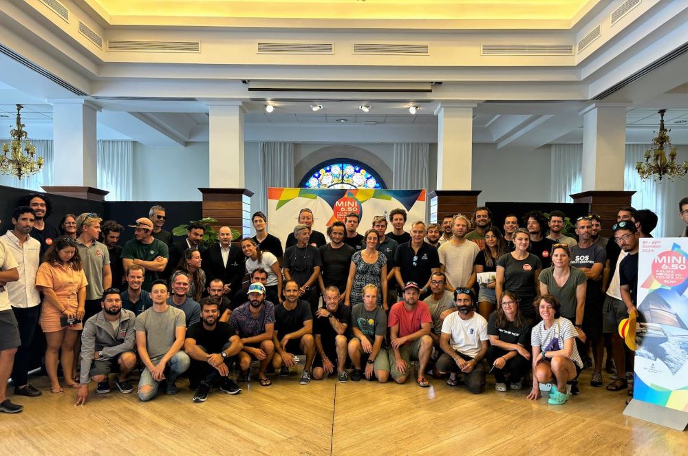 La clase Mini se prepara para la salida de la Palma-Melilla-Palma