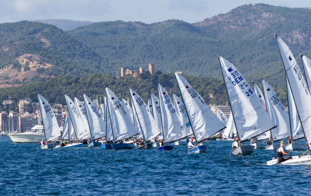 Todo por decidir a falta de una jornada para el final del Campeonato de Europa de OK Dinghy