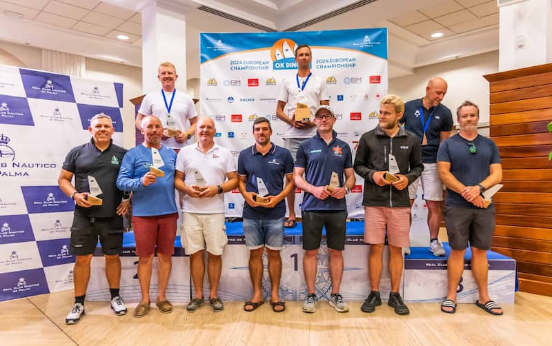 El neozelandés Luke Deegan, campeón de Europa de OK DInghy en el Náutico de Palma