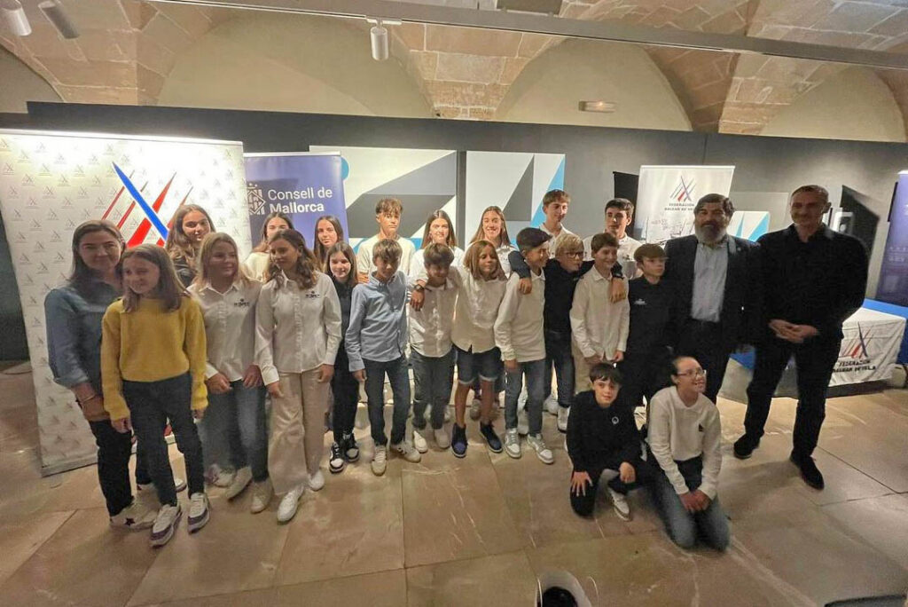 Homenaje a los campeones de Mallorca en edad escolar