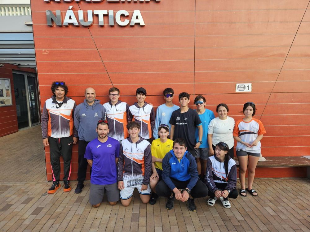 La clase ILCA ibicenca se pone a punto en el CN Sant Antoni