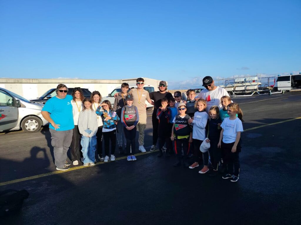 Trobada de escuelas de Optimist en Can Picafort