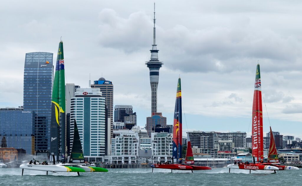 El equipo español de Sail GP roza la victoria en Auckland