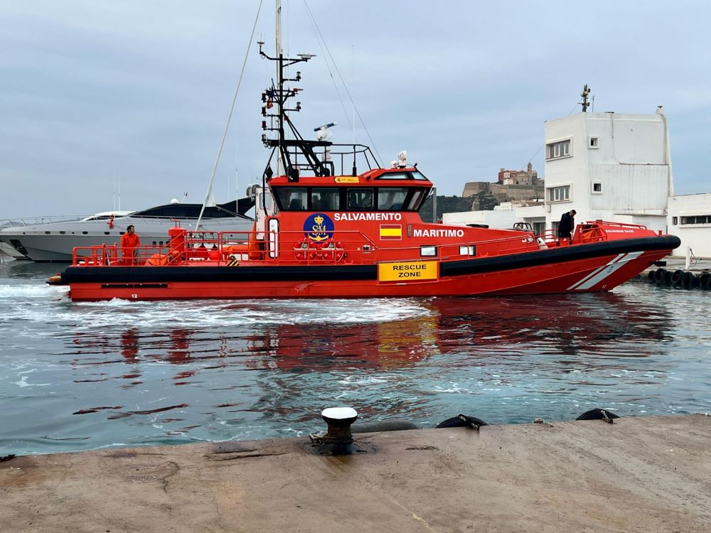 Salvamento Marítimo cuenta en Ibiza con la nueva Salvamar Naos