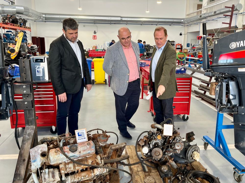 Los motores de las pateras interceptadas se usarán en los centros de formación profesional