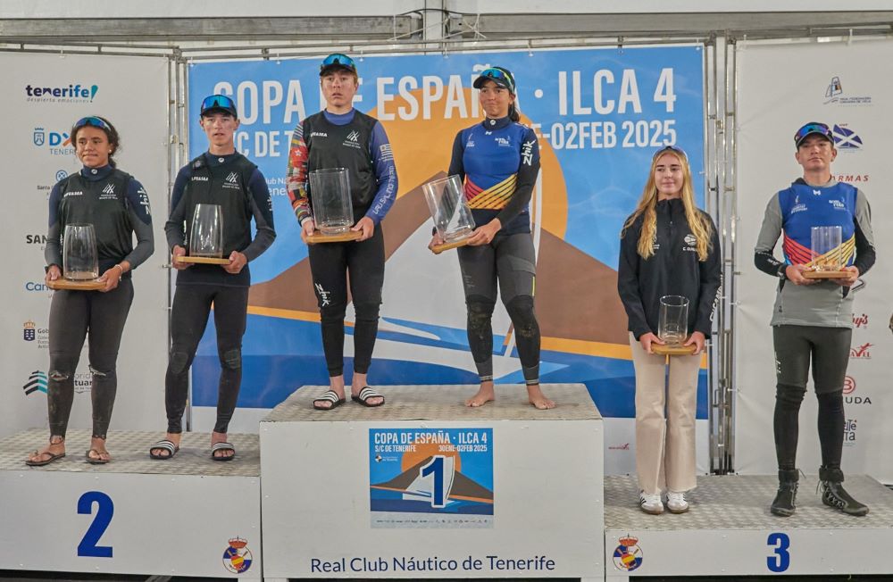 Nikko Palou se impone en la Copa de España de ILCA 4