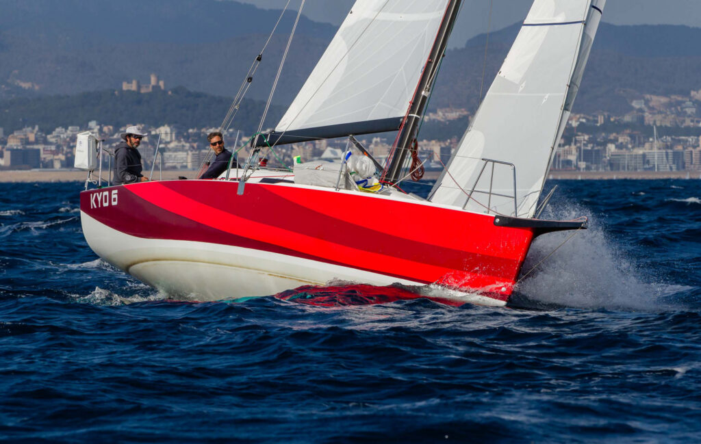 El Trofeo Noli reúne a 27 barcos en la Bahía de Palma