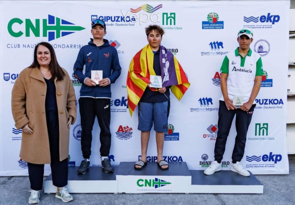 Nikko Palou gana el Campeonato de España de ILCA 4 en categoría Sub16