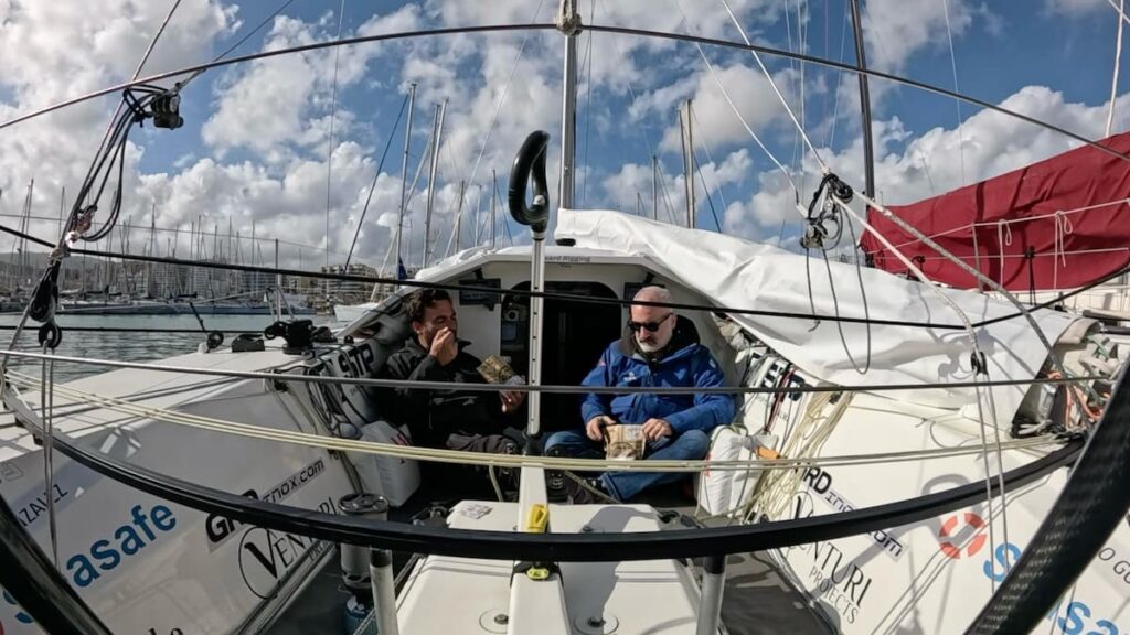 Entrevista a bordo: risotto vegano con Hugo Ramón