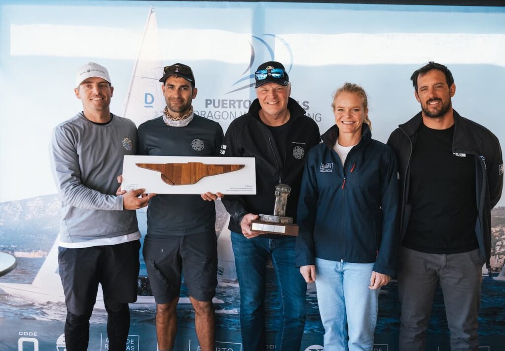 El Yeahnah arrasa en la Copa del Mediterráneo de la clase Dragon