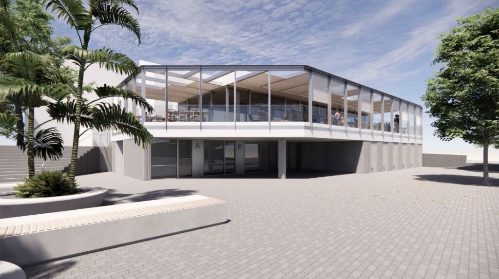 Arrancan las obras del nuevo edificio multiusos en el puerto de Cala Ratjada