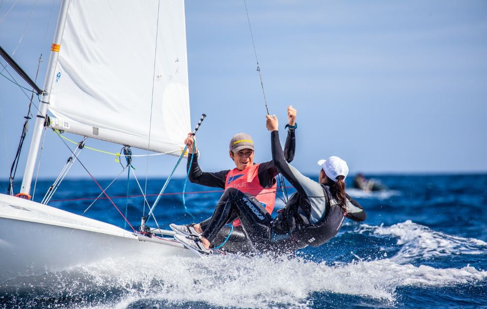 Las regatistas de Baleares dominan el Campeonato de España de 420