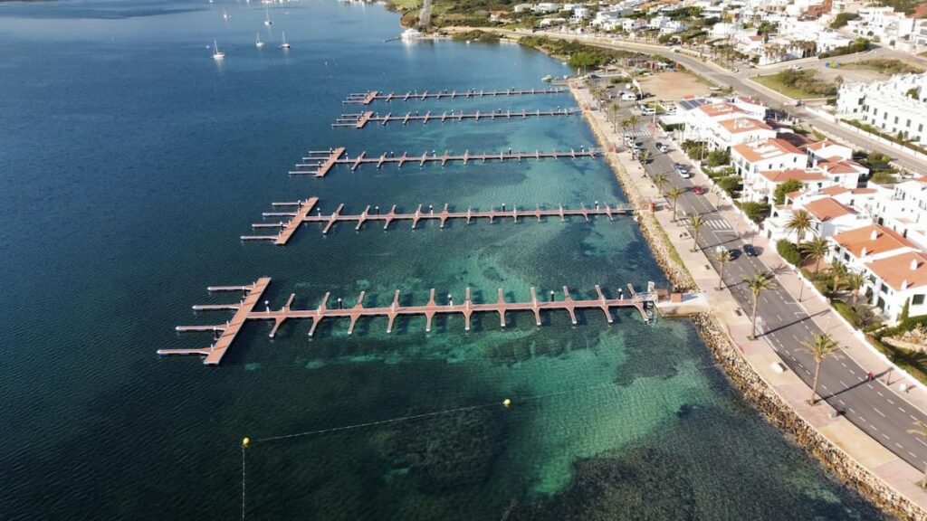 Cinco empresas locales gestionarán 300 amarres en Fornells