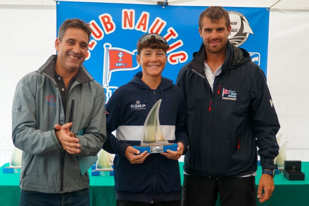 Tim Lubat se sitúa líder en el Campeonato de Europa de ILCA 6