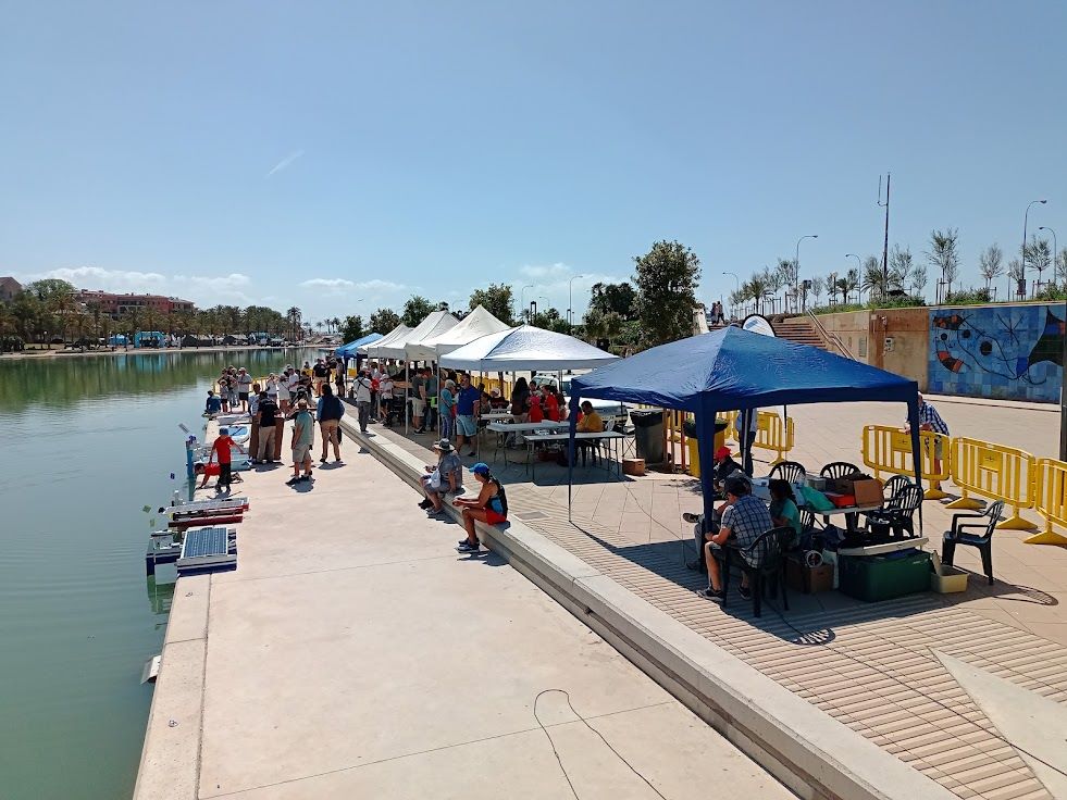La regata solar vuelve al Parc de la Mar con cifras récord