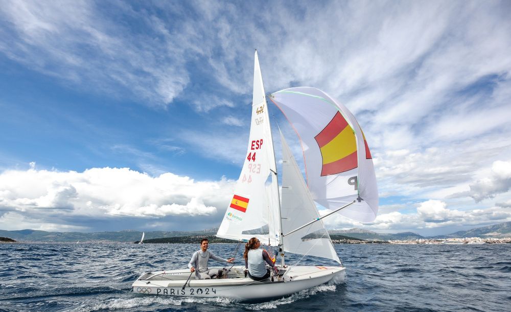 Xammar y Cardona ya preparan su primer Europeo de 470 juntos