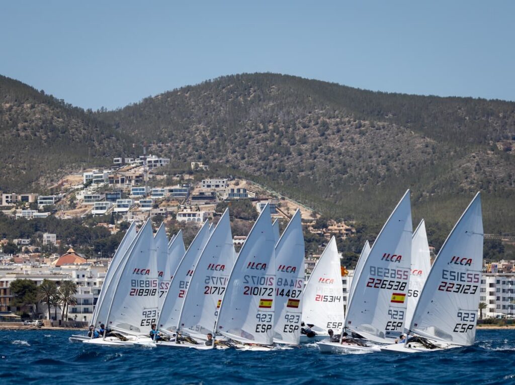 Cambio de líder en una emocionante segunda jornada del Campeonato de España ILCA 7